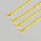 Dây buộc cáp nylon màu vàng đa năng 3.6mmX250mm Dây cáp nylon 66 tự khóa