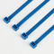 Ties Zip cáp nylon tự khóa màu xanh lớn có thể tái sử dụng 7.6MMx250MM