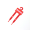 Màu đỏ Logo tùy chỉnh Màu đỏ Móc treo thắt lưng nhựa cho thiết bị ngựa Đai hai ngạnh