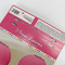 Biểu trưng màu hồng được in Khuyến mại 24cm Đèn lồng Giấy tiêu đề Thẻ để đóng gói