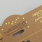 Die Cut Design Customized Kraft Folding Header Cards In logo Gold